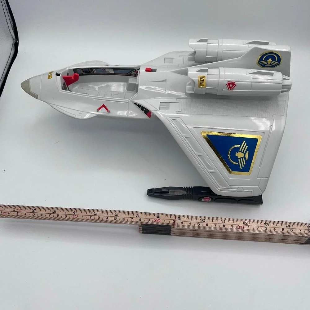 Vintage 1986 Mattel Captain‎ Power PowerJet XT-7 Space Fighter Vehicle Toy Jet